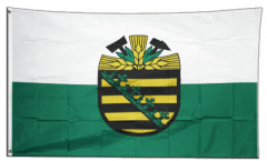 Bandiera Germania Sassonia Anhalt vecchia 1949-1952