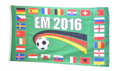 Bandiera Calcio 2016 24 paesi