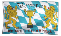 Bandiera Tifosi Bayern - We are the Champions