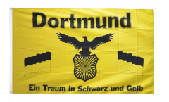 Bandiera Tifosi Dortmund - Traum in Schwarz und Gelb