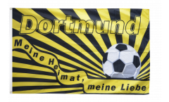 Bandiera Tifosi Dortmund - Meine Heimat