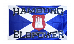Bandiera Tifosi Amburgo Elbpower