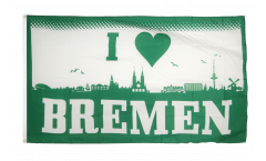 Bandiera Tifosi I Love Bremen