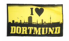 Bandiera Tifosi I Love Dortmund