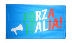 Bandiera Tifosi Italia Forza Italia