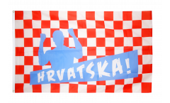 Bandiera Tifosi Croazia HRVATSKA!