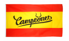 Bandiera Tifosi Spagna Campeones