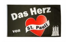 Bandiera Tifosi St. Pauli - Das Herz von St. Pauli