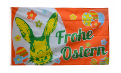 Bandiera Frohe Ostern Coniglietto di Pasqua