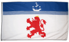 Bandiera Regno Unito Devon con Leone