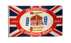 Bandiera Regno Unito Diamond Jubilee of Queen Elizabeth II