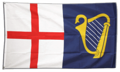 Bandiera Regno Unito Jack und Command Flag 1649-1658