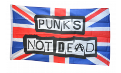 Bandiera Regno Unito Punks Not Dead