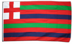 Bandiera Regno Unito red blue green Stripe Ensign sedicesimo secolo