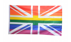 Bandiera Regno Unito Arcobaleno