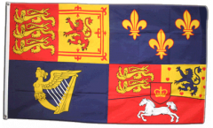 Bandiera Regno Unito Royal Banner 1714-1801 Casato di Hannover