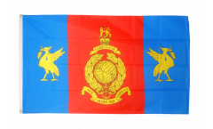 Bandiera Regno Unito Royal Marines Reserve Merseyside