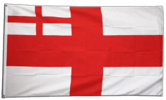 Bandiera Regno Unito White Ensign 1702-1707