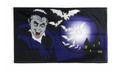 Bandiera Halloween Vampiro e pipistrelli