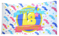 Bandiera Happy Birthday 18