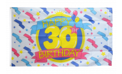 Bandiera Happy Birthday 30