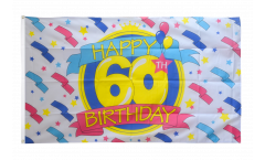 Bandiera Happy Birthday 60