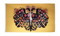 Bandiera Sacro Romano Impero Germanico Aquila bicipite