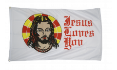 Bandiera Jesus Loves You