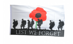 Bandiera Lest we forget Army