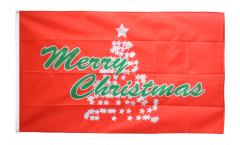 Bandiera Merry Christmas Albero di Natale