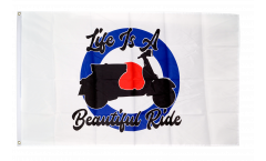 Bandiera Movimento Mod Life is a beautiful ride