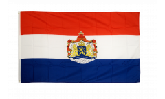 Bandiera Paesi Bassi con stemmi