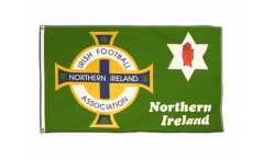 Bandiera Irlanda del Nord Federazione calcistica  verde