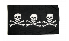 Bandiera Pirata 3 teschi
