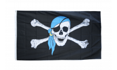 Bandiera Pirata con bandana blu