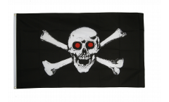 Bandiera Pirata con gli occhi rossi