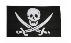 Bandiera Pirata con due spade