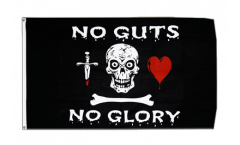 Bandiera Pirata no guts no glory