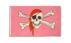 Bandiera Pirata rosa fucsia