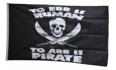 Bandiera Pirata To Err is Human, to Arr is Pirate