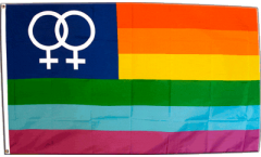 Bandiera Arcobaleno Lesbismo