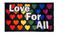 Bandiera Arcobaleno Love For All