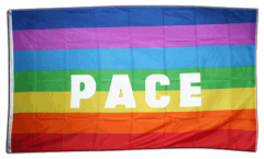 Bandiera Arcobaleno con PACE