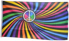 Bandiera Arcobaleno Peace Swirl