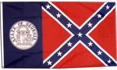 Bandiera USA Georgia vecchia