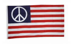 Bandiera USA PEACE