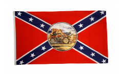 Bandiera USA Stati del Sud Ghost Rider
