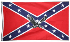 Bandiera USA Stati del Sud con Aquila