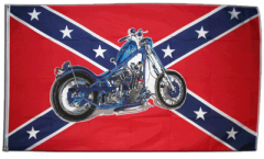 Bandiera USA Stati del Sud con Motorrad