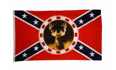Bandiera USA Stati del Sud con capriolo